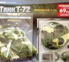 Rezervorul T-72 este un model. Colecția seriei `DeAgostini`: asamblarea unui…