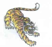 Tattoo "tigru" (rânjet): valoare
