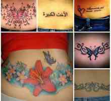 Patternul tatuaj - un decor elegant pentru fete