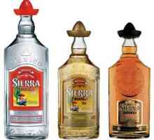 Tequila `Sierra `: descriere detaliată și tipuri de produse