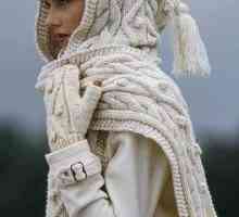 Hood cald: model de tricotat