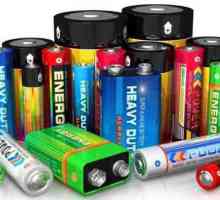 Tipuri și tipuri de baterii. Tipuri de baterii cu deget în dimensiune