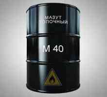 Ulei de combustie M40: GOST, caracteristici, aplicare