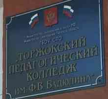 Torzhok Pedagogical College im F.V. Badyulin: fotografii și recenzii