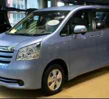 Toyota Noah: specificații și descrierea minivanului japonez