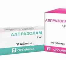 Tranquilizing drug "Alprazolam": instrucțiuni de utilizare