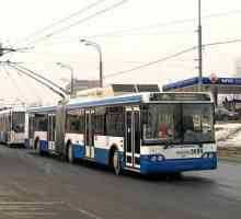 Trolleybus parcuri în Moscova