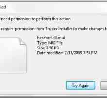 TrustedInstaller Windows 7 - ce este? Cum să ștergeți fișierele protejate de TrustedInstaller