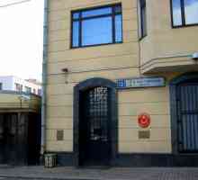 Ambasada Turciei la Moscova. Adresă și structură
