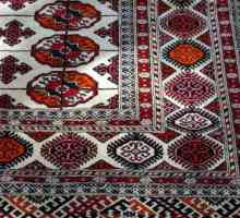 Covor manual din Turkmen. Tiparele turkmenilor. Ziua covorului turkmen