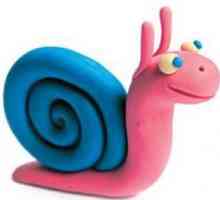 Snail de la plastilina: cum sa zambeste