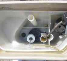 Dispozitivul și repararea mecanismului de golire pentru bolta toaletă