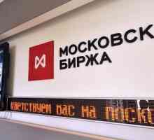 Piața valutară a Bursei de Valori din Moscova. Moneda tranzacționată pe bursa din Moscova