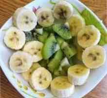 Kiwi și gem de banane: mai multe variante de desert