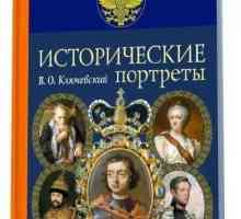 Vasily Osipovich Klyuchevsky, "Portrete istorice": cuprins, recenzii