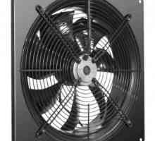 Ventilator de evacuare axial, utilizat în industrie
