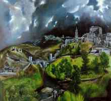 "Vedere la Toledo" El Greco - unul dintre primele peisaje europene