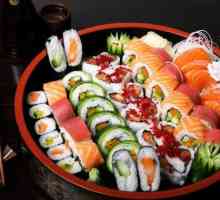 Tipuri și denumiri de rulouri și sushi. Descriere, caracteristici de pregătire, fotografie