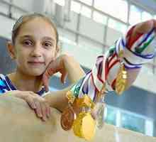 Victoria Komova - gimnastă tânără rusă