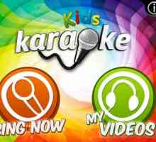 Noi includem karaoke pentru copii în programul de activități comune de agrement