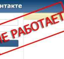 "VKontakte" este buggy: care este motivul și cum să o rezolvați?
