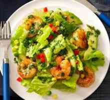 Salate delicioase cu creveți: rețete