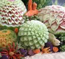 Capodopere delicioase: sculptură de fructe și legume