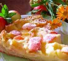 Delicios placinta de mere `Tsvetaevsky`: reteta de pregătire
