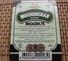 Vodka `Moscow special `: poze, descriere, recenzii