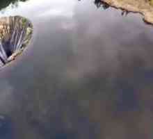 Cascada din interiorul lacului din Portugalia este un miracol creat de om, provocând tremurând