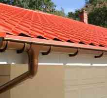 Jgheaburi de acoperiș metalice: instalații. Jgheaburi de acoperis, metalice, galvanizate