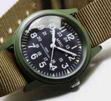 Ceasul militar. Ceas de mînă pentru bărbați cu simboluri ale armatei