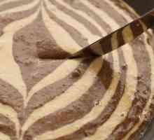 "Zebra" (plăcintă): o rețetă pentru kefir în cuptor și o multivarcă