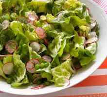 Salata verde cu suc de lamaie. Rețete de gătit
