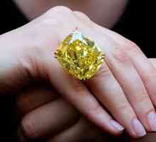 Diamant galben. Bijuterii cu pietre prețioase