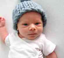 Pălărie de iarnă pentru un nou-născut - simplitate și naturalitate