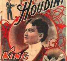 Celebrul iluzionist american Harry Houdini