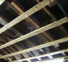 Izolarea fonică a tavanului în apartament sub tavan întins cu mâinile tale