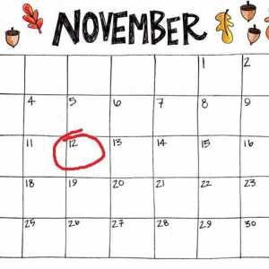12 Noiembrie: ceea ce este sărbătorit în această zi