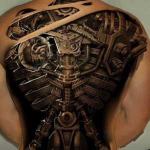 Direcția reală în tatuaj este steampunk. Caracteristici ale stilului