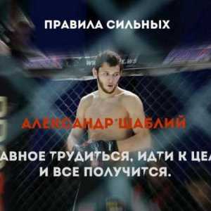 Alexander Chablis - un tanar luptator al MMA