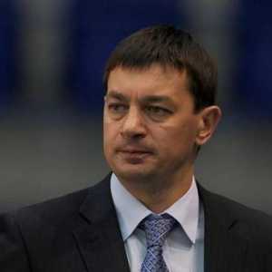 Андрей Тарасенко - советский и российский хоккеист, тренер команды `Сибирь`