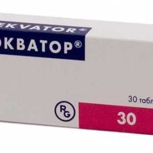 Tablete antihipertensive "Ecuator"