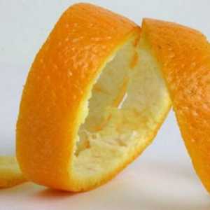 Coaja de portocale: aplicație, rețete cu fotografii