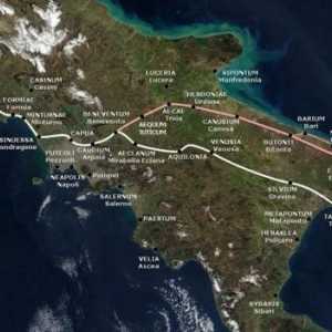 Appia Road din Roma: istoria creației și a descrierii