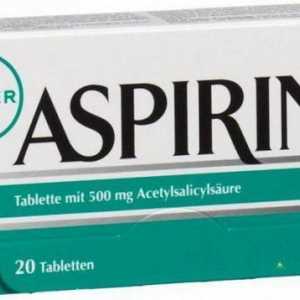 Aspirina pentru răceli: cum să luați, instrucțiuni. Analog de aspirină