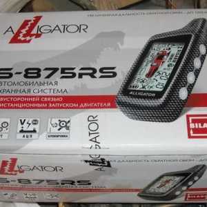 Alarma auto Algator S-875RS: manual de instalare și utilizare, recenzii