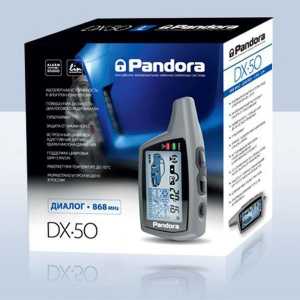 Mașina de alarmă `Pandora DX50`: opinii, manualele de utilizare
