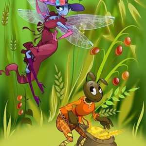 Fable `Dragonfly and the Ant` (Krylov IA): conținut, istoria fabulelor și a…