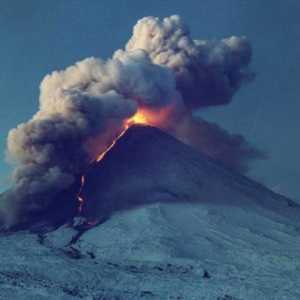 Fără nume - vulcanul din Kamchatka. Erupția vulcanică